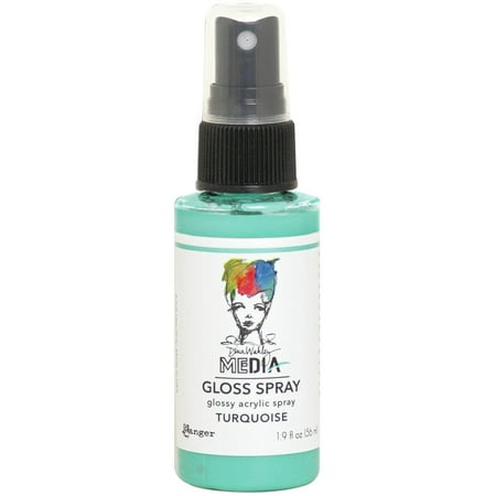 UPC: 0789541068563 | Dina Wakley Media Gloss Sprays 2oz-Turquiose