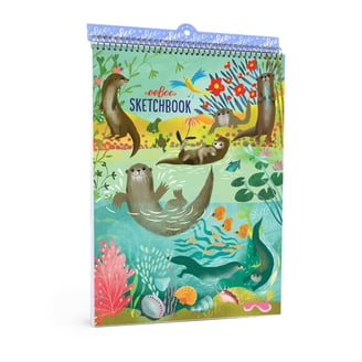 EeBoo Tree Of Life Sketchbook - 60 Sheets, 8.5 X 11 Inch Spiral Bound Matte Paper