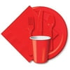 Hoffmaster Group 2-Ply Beverage Napkins, Classic Red - 50 per Case - Case of 12