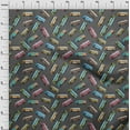 thumbnail image 3 of oneOone Polyester Lycra Pebble Gray Fabric Bus Fabric For Sewing Printed Craft Fabric By The Yard 56 Inch Wide-B8C, 3 of 4