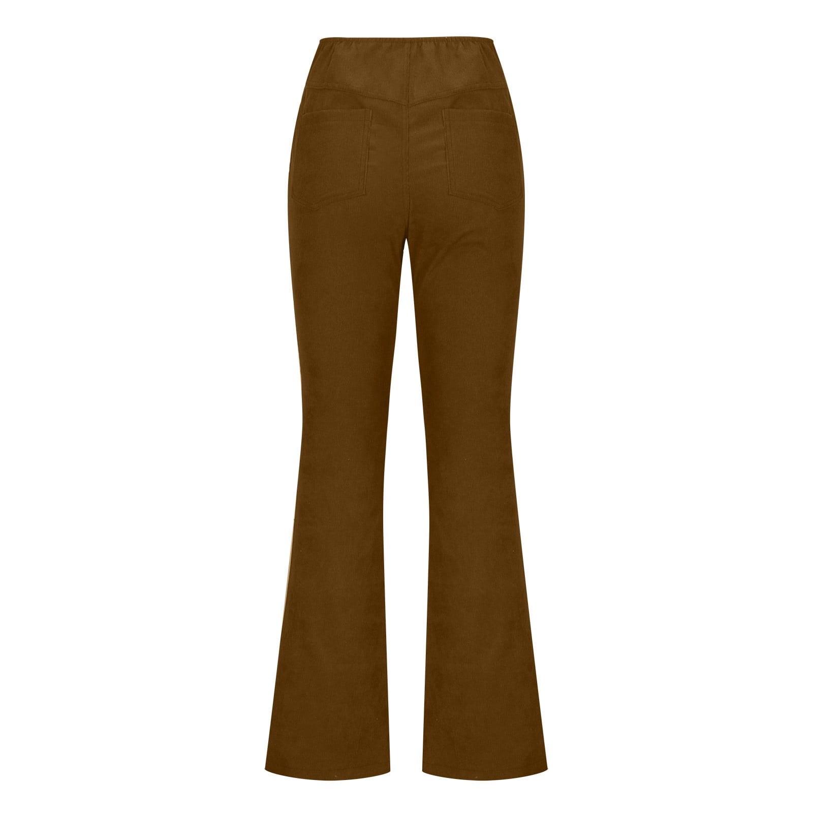 Chestnut Solid Color High Waist Flare Corduroy Pants – Dash of Dez 615  Boutique