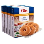 Gits Medu Vada Breakfast Mix, Makes 18 Per Pack, Pure Veg, South Indian Breakfast Mix, 800G (Pack Of 4 X 200G Each)