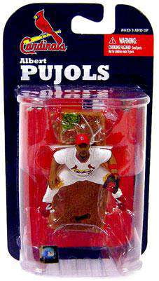 MLB シリーズ1    PUJOLS マクファーレントイズ McFarlane MLB Playmakers Series 1 Albert Pujols Action
