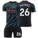 thumbnail image 1 of 2024 New Mahrez Soccer Jersey para hombres y niños, negro M, 1 of 5