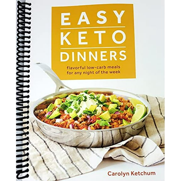Easy Keto Dinners [Spiral-bound]