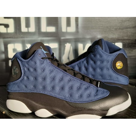 Air Jordan 13 Retro Navy Blue/Black/White Basketball Shoes DJ5982-400 Men 14