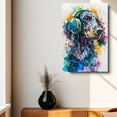 thumbnail image 4 of Afghan Hound Dog Painting Pictures Wall Decor Framed Canvas Prints Modern Gifts for Man Artwork Home Decor for Bedroom Living Room Office, 4 of 6