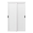 thumbnail image 3 of 48" x 80" Height Sliding Closet Door - 1 Panle Design for Closet Door Hardware kit including, Black Handles, 3 of 8