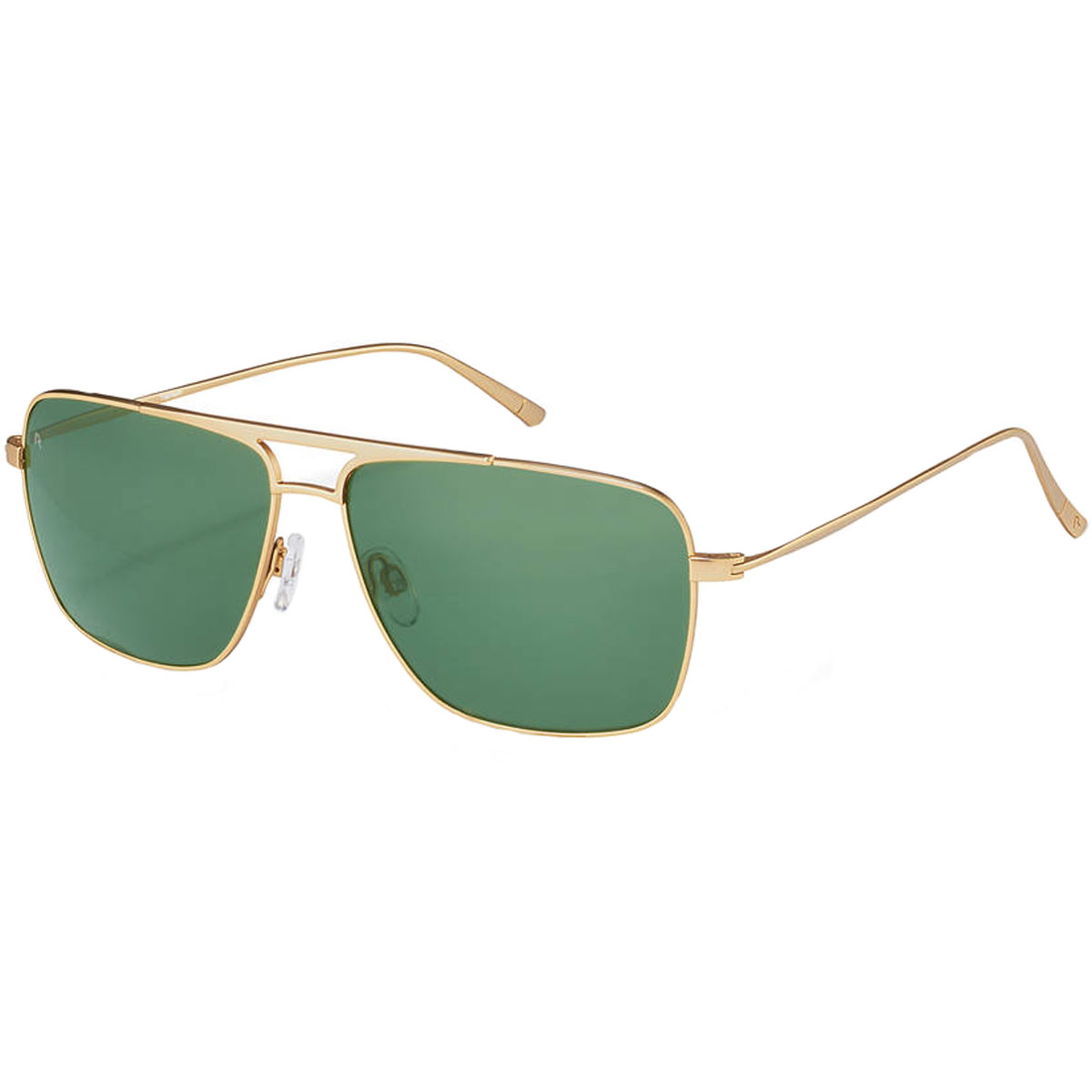 Rodenstock R7414 C Men's Gold Tone Titanium Frame Sunglasses - image 1 of 8