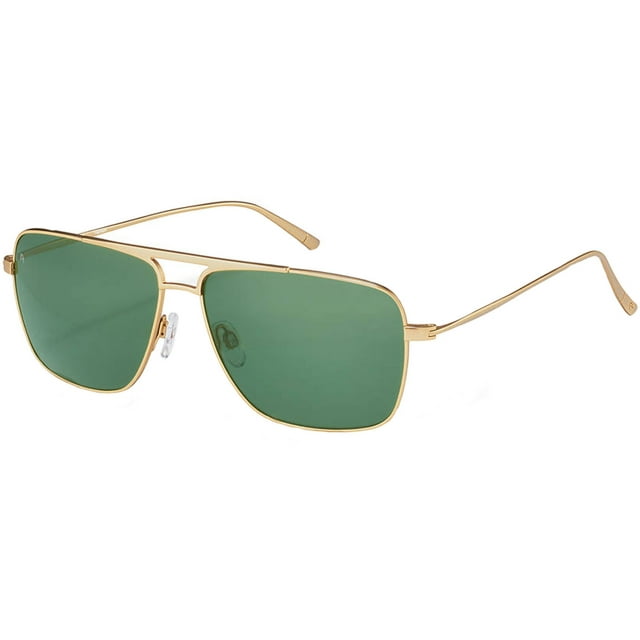 Rodenstock R7414 C Men's Gold Tone Titanium Frame Sunglasses