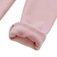 thumbnail image 3 of SYNPOS 1-7 Kids Girls Footless Leggings Skinny Fleece Legging Trousers Winter Thick Pants, 3 of 9