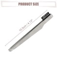 thumbnail image 5 of Unique Bargains Portable 2 in1 Eyebrow Shaping Tool Silver Tone Stainless Steel Eyebrow Clip Eyebrow Brush for Women, 5 of 7