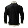 thumbnail image 3 of Vedolay Men's Coats Business Casual Fall Coat Work Winter Coats Black,XL, 3 of 5