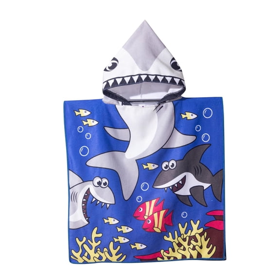 Xixinqiwan Kids Hooded Beach Towel,Cute Cartoon Animal Towel for Kids Toddlers Bath Pool Beach Swim Poncho Cover-ups Swimwear for Little Boys Girls