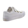 thumbnail image 3 of Converse Chuck Taylor All Star 3v Ox Low Top Straps Leather Women's Shoes White 559905c, 3 of 6