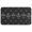 Black White Gothic, variant on Dark Blue Star Moon Sun Planet Rocket Pattern Door Rugs,Washable Non Slip Door Mats Indoor,Decorative Door Mats,Entry Mat Indoor for Entrance,Bedroom,Kitchen,Bathroom,30"x17"