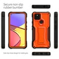 thumbnail image 3 of ExoGuard For Google Pixel 5A 5G Case, Phone Case with Screen Protector and Kickstand (Orange), 3 of 7