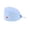 Blue, variant on EliteGoogv Nurse Caps For Women Sweat Absorbent Funny Printed Button Design Back Tie Adjustable Fit Scrub Hats Work Hats Nursing Hair Covers Light Blue