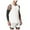 White, variant on ZCFZJW Men's Quick Dry Workout Tank Top Gym Muscle Tee Fitness Bodybuilding Stretch Sleeveless Solid Color T Shirt Breathable Sports Vest White L
