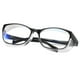 thumbnail image 1 of Gafas de seguridad con lentes transparentes antivaho resistentes a rayones y UV Negro, 1 of 9
