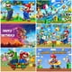 thumbnail image 2 of Fondo de juego Super Mario Bros. Fiesta infantil Cumpleaños Tema de héroes hermanos Personaje Baby Shower Fondo Foto Banner Accesorios, 2 of 5