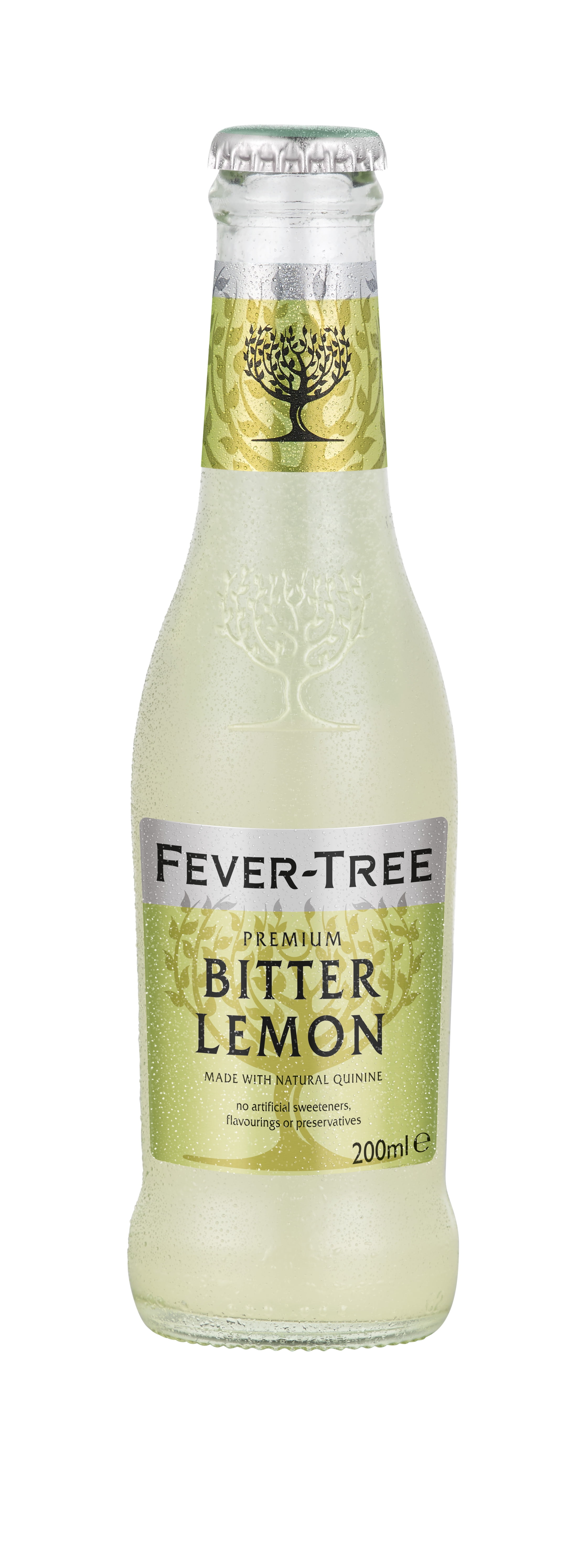 (24 Bottles) FeverTree Bitter Lemon Tonic Water, 6.8 Fl Oz Walmart