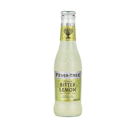 (24 Bottles) Fever-Tree Lemon Tonic Water, 6.8 Fl