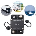 thumbnail image 2 of Disjoncteur à Fusible 32V/50A Étanche IP67 Réinitialisation Automatique pour Audio de Voiture Marine, 2 of 7