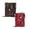 Dark Brown 1 Packs & Red 1 Packs, variant on Metal Business Card Holder With RFID Blocking And Slim Design For And 2PCS, 9 cm×2.5 cm×11.5 cm, Gray