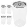 thumbnail image 2 of MLINS 5pcs Reusable Plastic Juice Bottles Milk Jars Small Juice Bottles Travel Milk Container Juice Containers Creamer Container Liquid Containers, 2 of 7