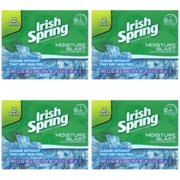 Irish Spring Moisture Blast Soap 8 Bars Total 3.2 oz Each