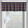 thumbnail image 2 of Ambesonne Valentine Window Valance, Hearts Love Happy, 54" X 18", Multicolor, 2 of 5