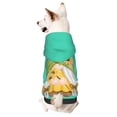 thumbnail image 5 of Uemuo Sunflower Gnomes for Winter Dog Hoodie Sweatshirts with Pockets Warm Dog Clothes for Small Dogs Chihuahua-X-Small, 5 of 8