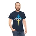 thumbnail image 5 of Blue/Yellow Cross T-Shirt, 5 of 8
