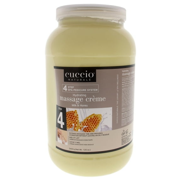 Cuccio Hydrating Massage Creme - Milk and Honey, 120 oz Cream