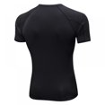 thumbnail image 4 of Men Quick Dry Crew Neck T Shirts ，Athletic Running Gym Workout Short Sleeve Tee Tops Bulk, 4 of 7