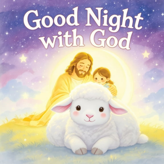 Good Night with God: 20 Calming Bible Stories for Kids - A Christian Bedtime Book to Nurture Faith, Love and Sweet Dream, (Paperback)