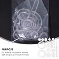 thumbnail image 4 of 1 Set 22pcs Multifunction Drawing Kit Creative Drawing Tools (Transparent), 4 of 6