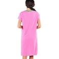 thumbnail image 2 of LazyOne Women's Nightgown, Funny V-Neck Sleep Shirt for Women (Toadally Tired, S/M), 2 of 7