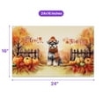thumbnail image 5 of Happy Thanksgiving Schnauzer Give Thanks Fall Beanie Scarf Welcome Doormat Miniature Schnauzer Dog Lover Indoor Outdoor Welcome Mat - 00020, 5 of 5