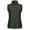 Dark Green, variant on Women's Lightweight Packable Puffer VestWarm Quilted Windproof Sleeveless Jacket with 5 Zipper Pocketsfor Golf Hiking Travel Casual Wear Black XS
