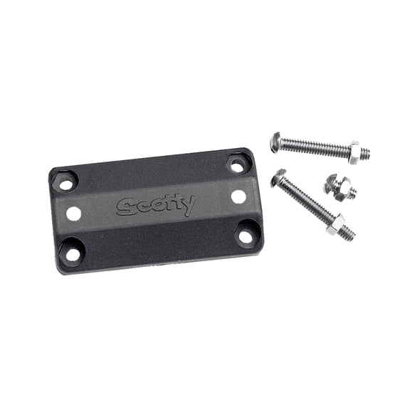 Scotty 242 Rail Mounting Adapter 7/8"-1" - Black | Bundle of 5