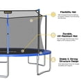 thumbnail image 5 of Mersco 14ft Trampoline PLAY Heavy Duty Outdoor Trampoline for Kids and Adults, Backyard Trampoline with Enclosure Net for Family Fun,Jumping Trampoline for Boys and Girls Birthday Gift ,Blue, 5 of 12