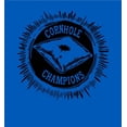 thumbnail image 5 of Cornhole Champions Adult Blue Long Sleeve Hoodie-Medium, 5 of 6