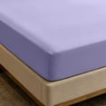 thumbnail image 6 of Disposable Bed Sheet, 71" x 91" Disposable Sheet for Travel Bedding Cover Portable Sheet with Quilt Cover, Bed Sheet and Pillowcase for Travel Business Trip Spa Hotel, Purple, 6 of 6