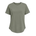 thumbnail image 4 of FchengtaiS Women's Short Sleeve Workout Shirts UPF 50+ Sun Protection Quick Dry Athletic Tops Hiking Running Gym Tee, 4 of 6