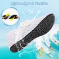 thumbnail image 3 of Water Shoes for Women Men Barefoot Beach Swim Aqua Socks Summer Wide Slides Sandals Quick Dry Pool River Sea Sock Shoes, 3 of 7