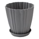 thumbnail image 2 of Fiudx Ofertas del día Macetas de plástico verde para balcón, huerto, maceta verde para plantas, contenedor con base para el hogar, almacenamiento de plantas suculentas y bonsáis, 2 of 7