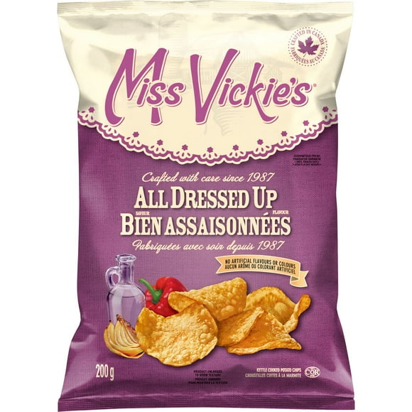 Miss Vickie's All Dressed Potato Chips, 200g