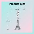thumbnail image 2 of ARVALILS 925 Sterling Silver Eiffel Tower Pendant Charm, Paris Travel Memory Accessory for Bracelets & Necklaces, 2 of 7